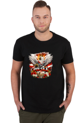 Polska Orzeł – Patriotyczny Złoty Design Premium - Wzoria