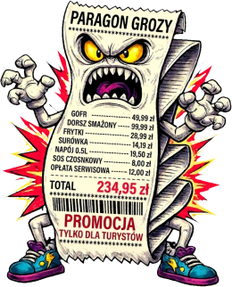 Koszulka Damska – Paragon Grozy (Promocja dla Turystów)