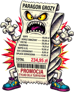 Eko Torba na Ramię – Paragon Grozy (Promocja dla Turystów)
