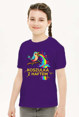 Koszulka Dziecięca Unisex – Tęczowa Eksplozja Radości! - MariDonna90AI