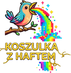 Koszulka Dziecięca Unisex – Tęczowa Eksplozja Radości! - nadruk
