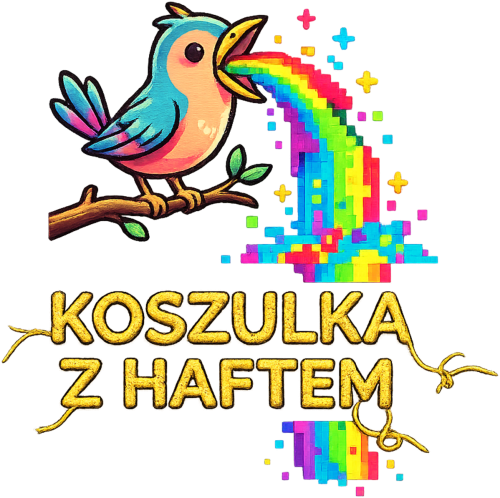 Koszulka Dziecięca Unisex – Tęczowa Eksplozja Radości!