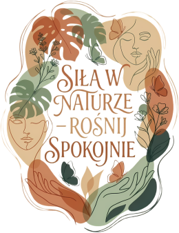 Koszulka Siła w Naturze Rośnij Spokojnie Boho Line Art