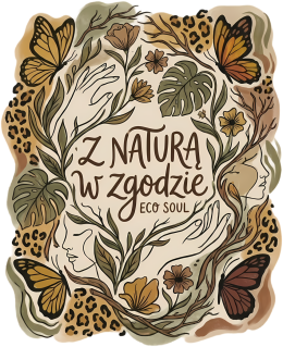 Koszulka Z Naturą W Zgodzie – Eco Soul Boho Koszulka