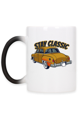 Klasyczny samochód retro Stay Classic - PrintBaza