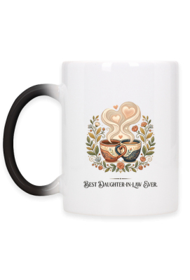 Kubek Najlepsza Synowa - Best Daughter-In-Law Ever Kwiaty - PrintBaza