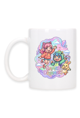 Nadruk Gamer Dreamers – kawaii, pastel goth, gamer, manga - PrintBaza