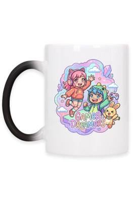Nadruk Gamer Dreamers – kawaii, pastel goth, gamer, manga - PrintBaza
