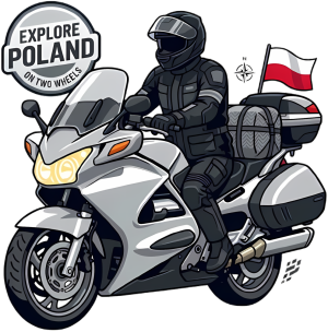 Bluza Motocyklowa Explore Poland – Prezent dla Motocyklisty - nadruk