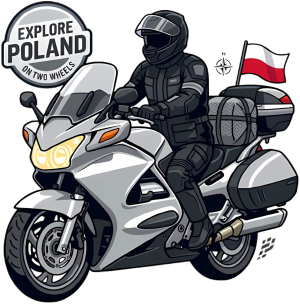 Bluza Motocyklowa Explore Poland – Prezent dla Motocyklisty - nadruk