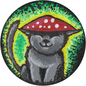 Koszulka "Happy Cat" - nadruk