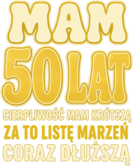Koszulka 50 Lat
