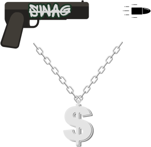 SWAG T-Shirt - nadruk