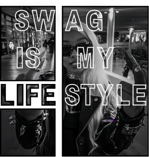 SWAG LIFESTYLE - nadruk