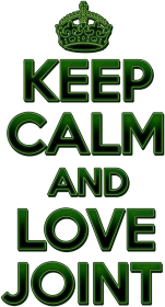 Keep Calm and love joint (woman)