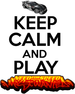 Keep Calm and NFS MW V.2 (man)