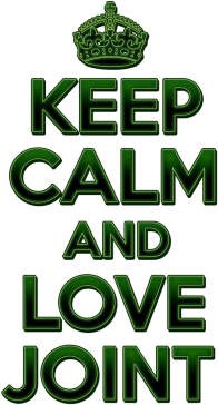 Keep Calm and love joint (woman)