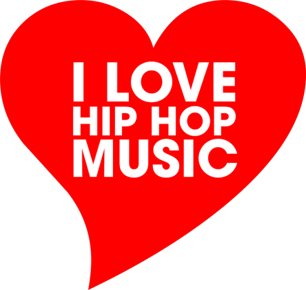 Koszulka I Love Hip Hop Music Vol. 2 BIAŁA