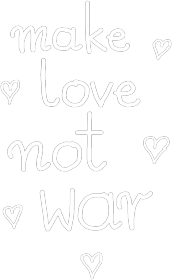 EKO TORBA MAKE LOVE, NOT WAR