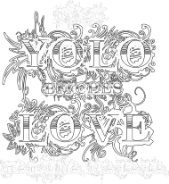 Koszulka Fuck Yolo Bithes Love Hakuna Matata