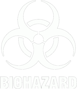 Koszulka męska czarna - BIOHAZARD