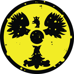 Koszulka polo z logo serwisu Post-Apokalipsa Polska