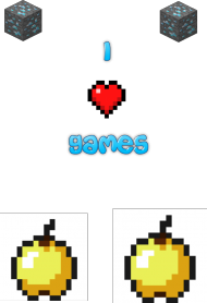 Koszulka Męska 'I LOVE GAMES'