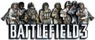 Battlefield 3 v2 - Koszulka NIEBIESKA (Męska)