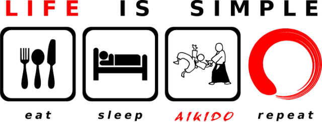 LIFE IS SIMPLE - AIKIDO (light)
