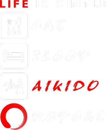 AIKIDO, LIfe is simple 2 (dark)