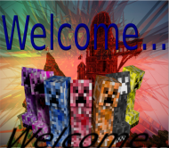 Welcome... - Męska, Minecraft, Creepery