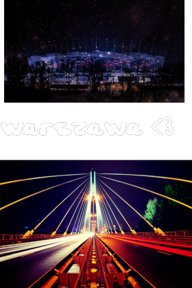 Koszulka męska Warszawa