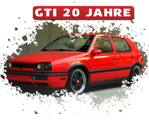 Koszulka GTI 20 JAHRE GOLF