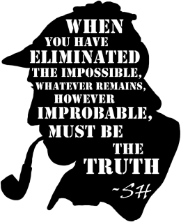 Classic Holmes quote