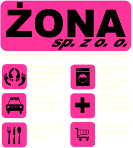 Torba bawełniana czarna Żona sp. z o. o.