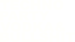 Koszulka męska TECHNO PARTY czarna.