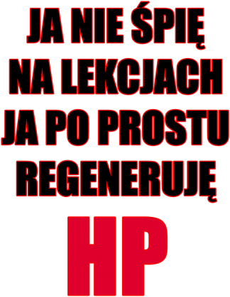 Regeneruję HP - męska
