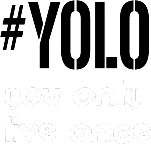 #yolo t-shirt - nadruk