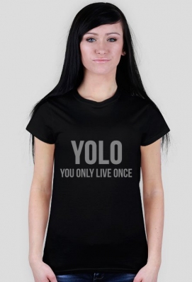 YOLO - Czarna wersja - Kisiel