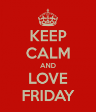 kubek KEEP CALM AND LOVE FRIDAY