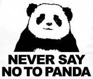 Never Say No To Panda Women T-shirt White