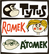 Koszulka V-neck Tytus, Romek i Atomek