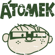 Koszulka dziewczęca Atomek komiks