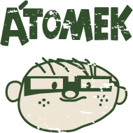 Atomek komiksowe body niemowlęce