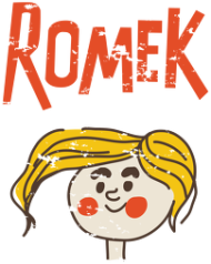 Czapka trucker Romek komiks