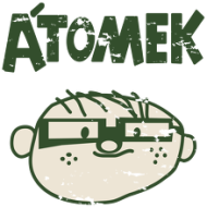 Czapka z daszkiem Atomek komiksowa