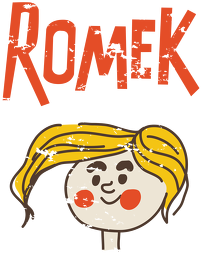 Czapka trucker Romek komiks