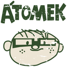Czapka z daszkiem Atomek komiksowa