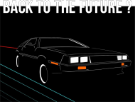 Torba z logo DeLorean