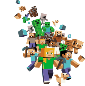 Minecraft Milion Kids II - nadruk
